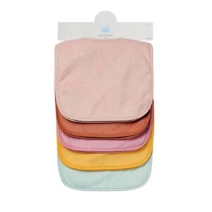 Cloud Island 10 Pack Terry Cloth Velcro Bibs